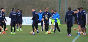 Florin Andone Entrenamiento Abegondo