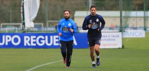 Entrenamiento Abegondo Celso Borges