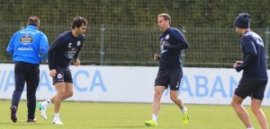 Entrenamiento Deportivo: Alejandro Arribas y Fernando Navarro