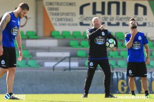 Pepe Mel entrenamiento en Vilalba