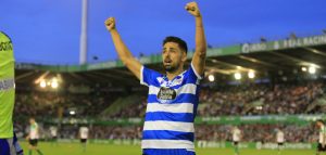 Nolaskoain en el Racing vs Deportivo