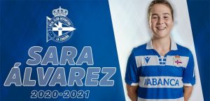 Sara Álvarez renueva con el Dépor ABANCA