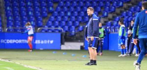 Manu Sánchez antes del Betis vs Dépor Abanca