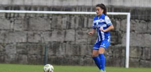 Paula Novo, una de las canteranas del Dépor citadas por España, junto a Eva Dios