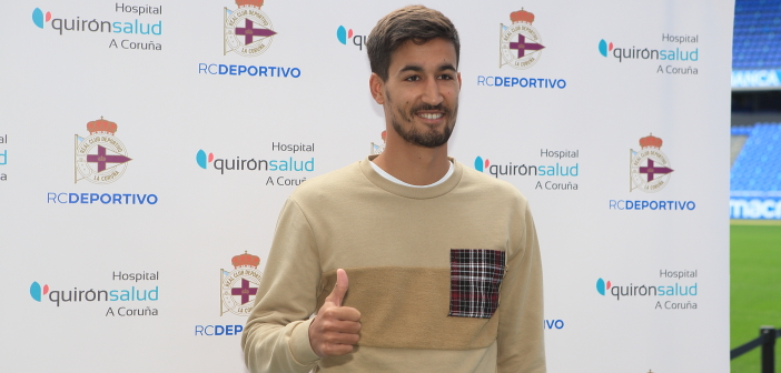 Pablo Trigueros estuvo en la Ponferradina como Juergen Elitim