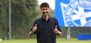 Miguel Llorente se presentó como técnico del Dépor Abanca