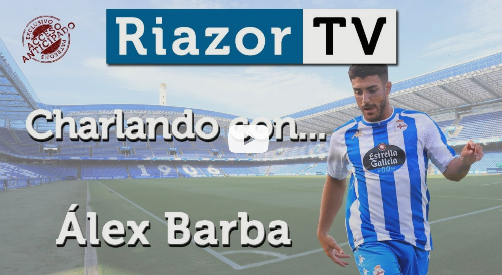 Álex Barba con el Fabril