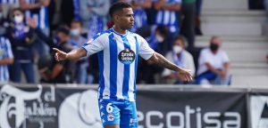 Juergen Elitim en el Unionistas vs Deportivo