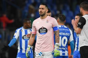 Ian Mackay en el Deportivo vs Real Unión
