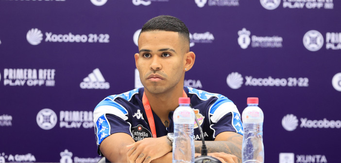 Juergen Elitim tras el Deportivo vs Linares