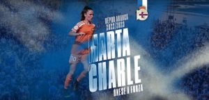 Marta Charle firma por el Dépor Abanca