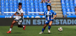 Paula Novo, representante de la cantera en la convocatoria del Oviedo vs Dépor ABANCA