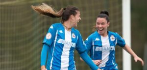 Gol de Carlota Suárez con el Dépor ABANCA