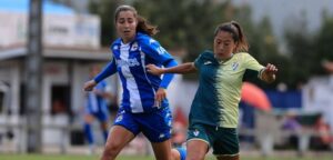 Eva Dios en el Dépor Abanca vs Eibar