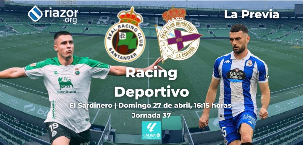 previa Racing de Santander vs Deportivo