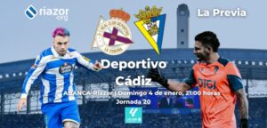 previa Deportivo vs Cádiz