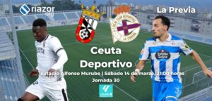 previa Ceuta vs Deportivo jornada 30 LaLiga Hypermotion