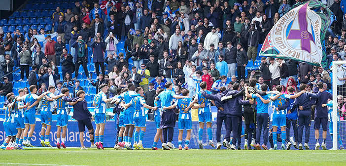 Celebración del Fabril en Riazor