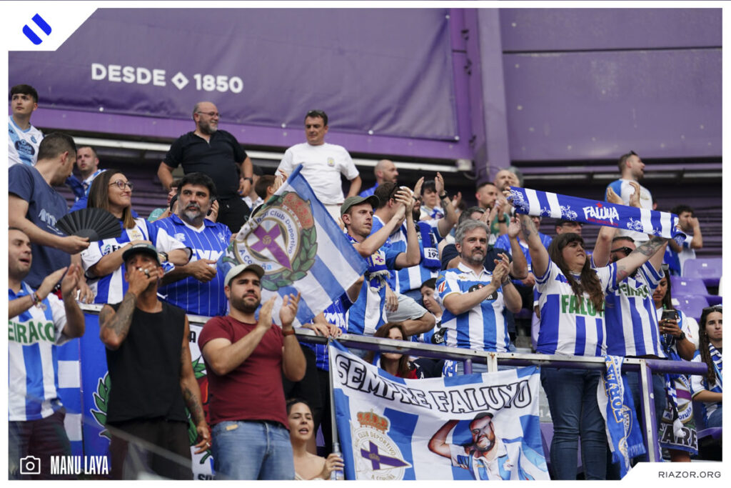 Real Valladolid 0-2 Deportivo de La Coruña