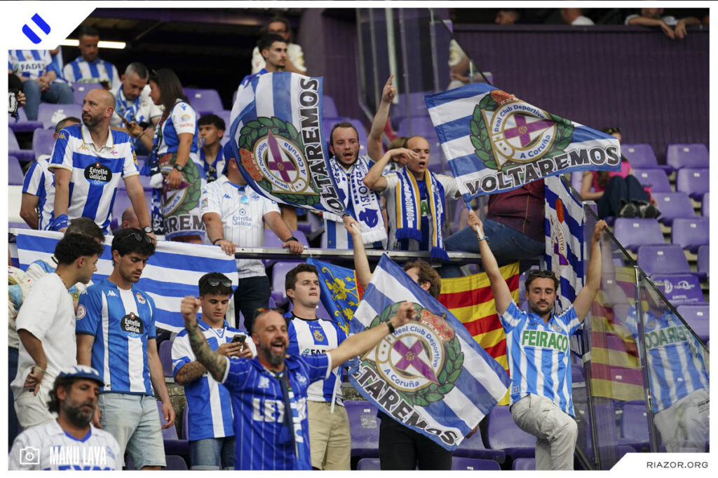 Real Valladolid 0-2 Deportivo de La Coruña