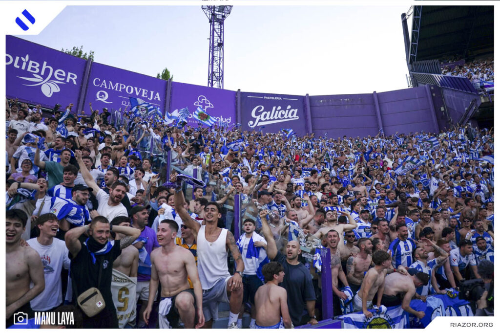 Real Valladolid 0-2 Deportivo de La Coruña