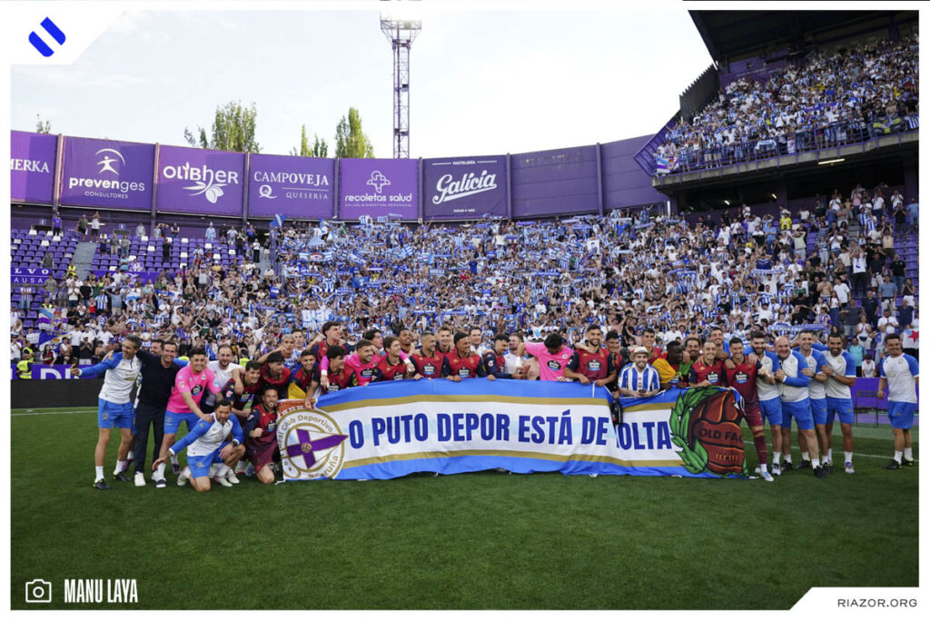 Real Valladolid 0-2 Deportivo de La Coruña