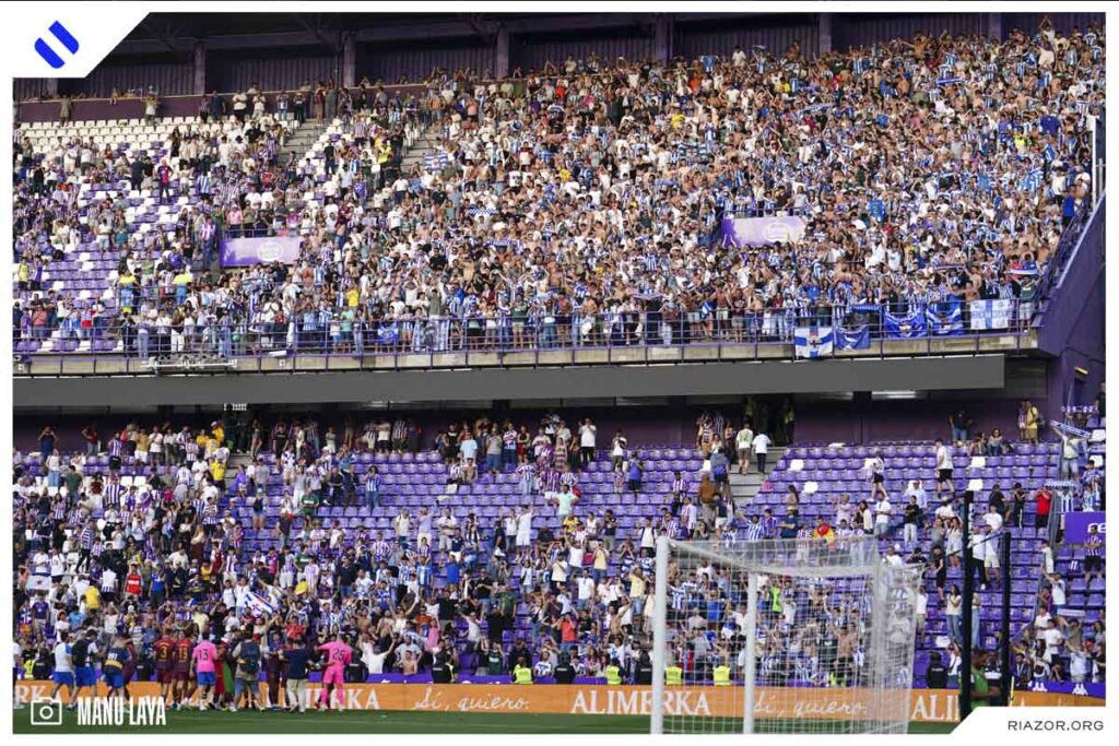 Real Valladolid 0-2 Deportivo de La Coruña