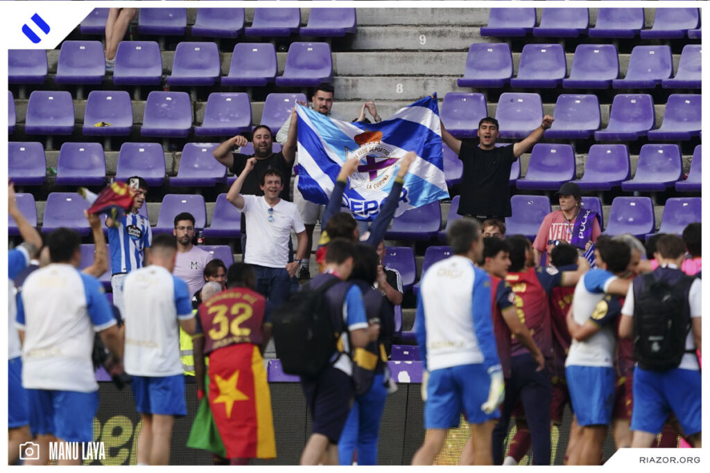 Real Valladolid 0-2 Deportivo de La Coruña