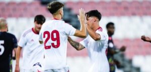 Primer amistoso del Sevilla FC